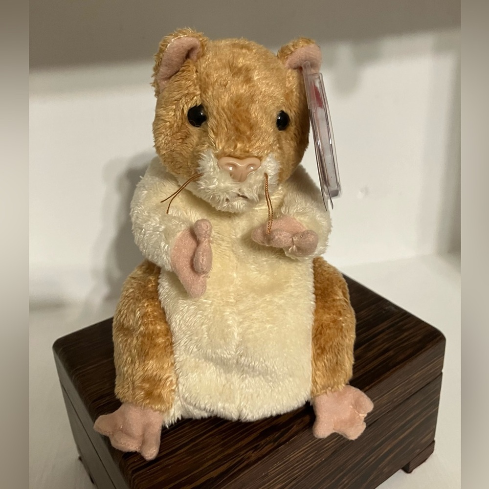 Ty Beanie Baby Pellet the Hamster Vintage 2000